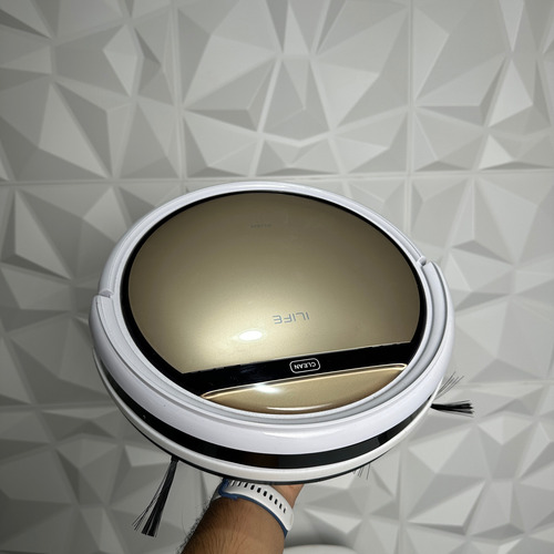 Ilife V5s Plus - Robot Aspirador Y Trapeador Dorado Oscuro (Usado)