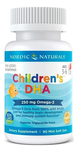 Nordic Naturals Children´s Dha (omega-3) 90 Cápsulas