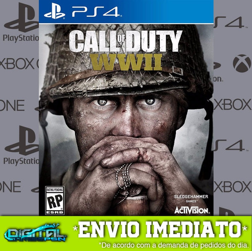 Call Of Duty Wwii Ww2 Ps4 Psn Envio Digital Usa