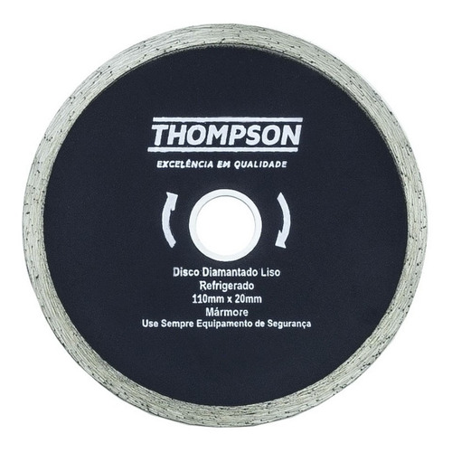 Disco Diamantado Liso 110mm X 20mm Thompson