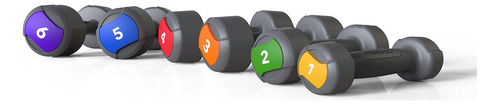 Life Fitness Studio - Mancuerna Individual De Uretano, Color
