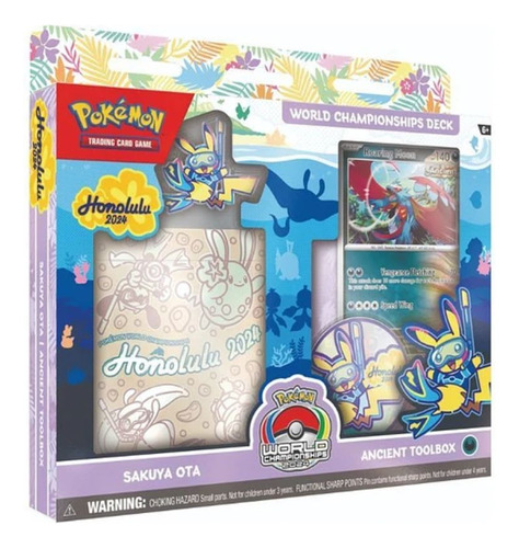 Pkm Tcg Wcs Honolulu Deck (2024) - Ancient Toolbox (inglés)