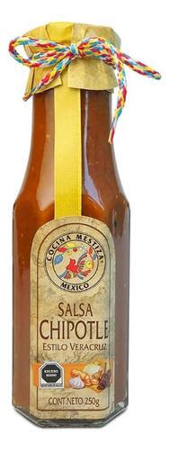 Salsa Chipotle Estilo Veracruz Cocina Mestiza 250g