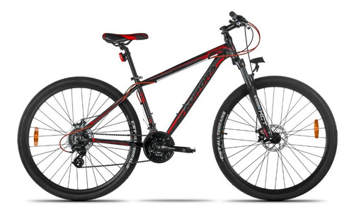 Bicicleta Aurora 770 Asxd R29 24v *ahora 12/18* Color Rojo