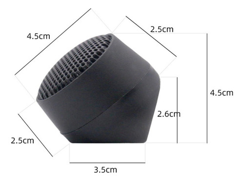 Bh Compatible Altavoces De Coche De 2 Piezas Tweeter 200w