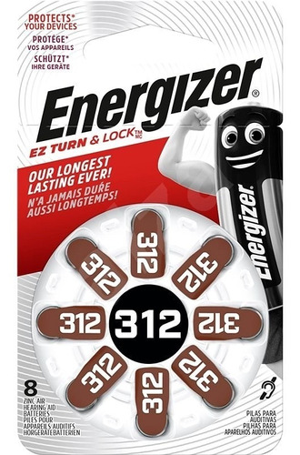 Auditiva Energizer 312 Pack *4