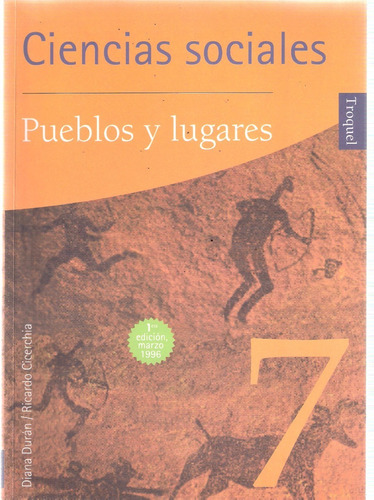 Ciencias Sociales 7 Pueblos Y Lugares, Troquel (sin Uso)