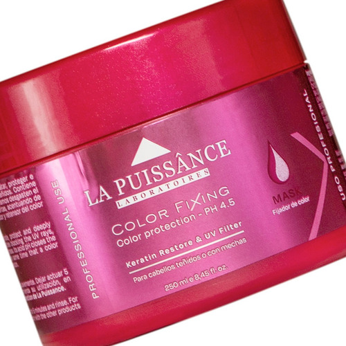 La Puissance Fijador De Color Máscara Cabello Teñido 3c
