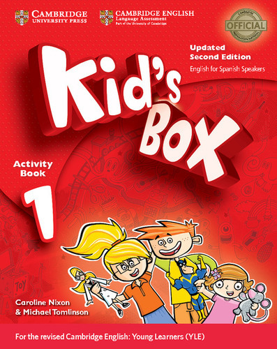 Pri 1 Kids Box Update Activity Book With Cd Rom English For Spanish Speakers 2ºedicion, De Nixon Caroline. Editorial Cambridge, Tapa Blanda En Inglés, 9999