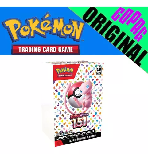 Mini Box - Pokémon - Escarlate e Violeta 151 - Copag em Promoção