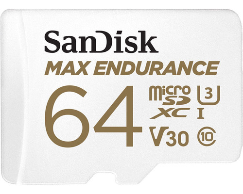 Sandisk 64gb Max Endurance Uhs-i Microsdxc Memory Card With