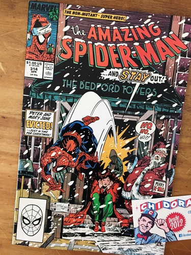 Comic - Amazing Spider-man #314 Todd Mcfarlane Action Comics
