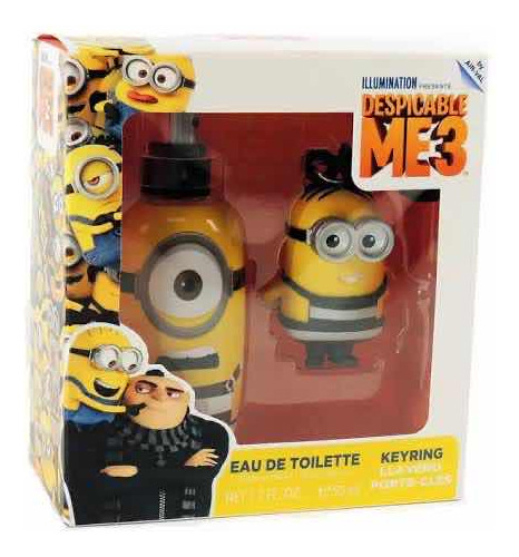 Locion Perfume Infantil 50 Ml Toilette Minions Depicable Me