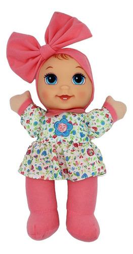 Babys First Giggles Baby Doll Toy Con Parte Superior Floral