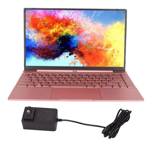 Rosa Portátil 14in Ultra Slim 8g Ram 128gb Ssd Quad Core Ips