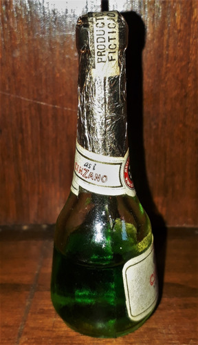 Botellita Infra Miniatura Asti Cinzano Vino Espumante 1975 (Usado)