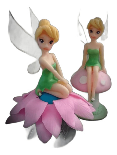 Tinkerbell (campanita) En Porcelana Fría- Adorno Para Torta