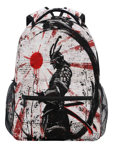 Mochila Samurai Japonés, Bandolera Escolar, Grande, Im...