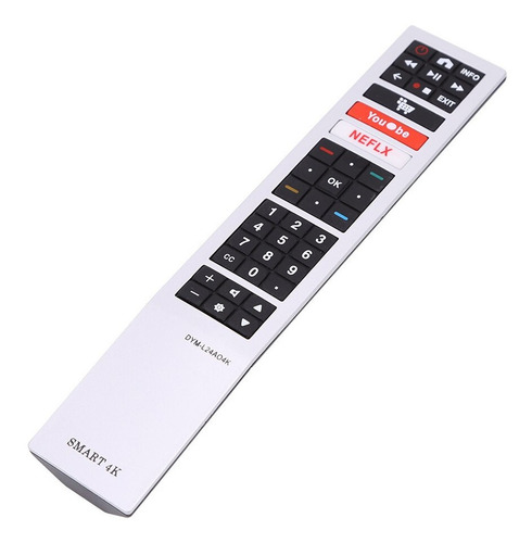 Control Remoto Aoc Pantalla Tv Lcd Inteligente Youtube Netfl