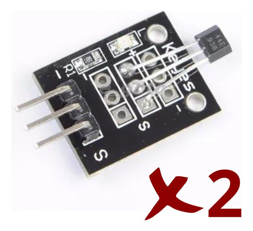 Modulo Sensor Ky003 A3144 Efecto Hall X 2 Unidades