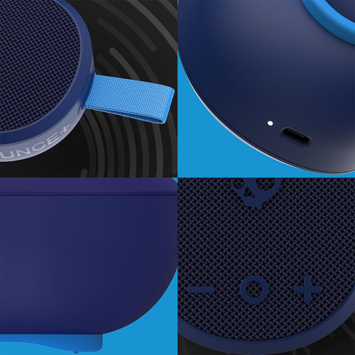 Skullcandy Bocina Bluetooth Portátil Resistente al Agua Ipx7 con Batería Color Azul oscuro