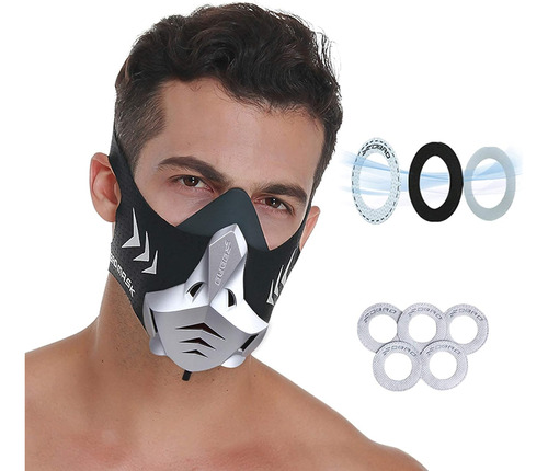 Mascarilla De Entrenamiento Deportiva 3.0, Para Correr, Entr