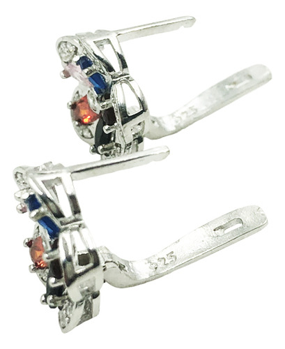 Juego De Aretes Y Collar De Plata .925 Estambul Express