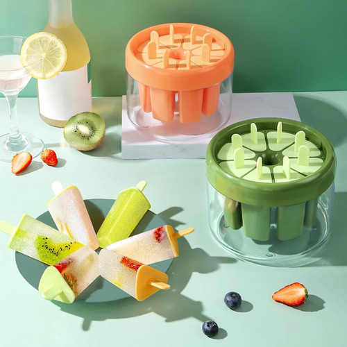Paquete De 2 Moldes Para Hacer Hielo, Moldes Para Paletas