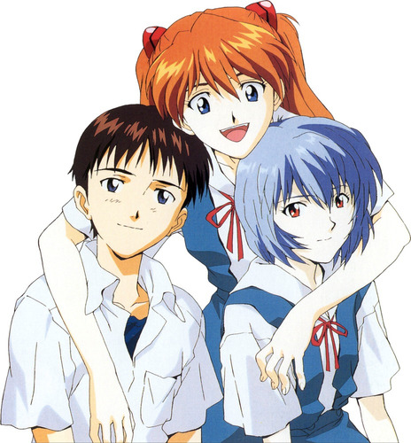 Set De 50 Fabulosos Stickers De Evangelion