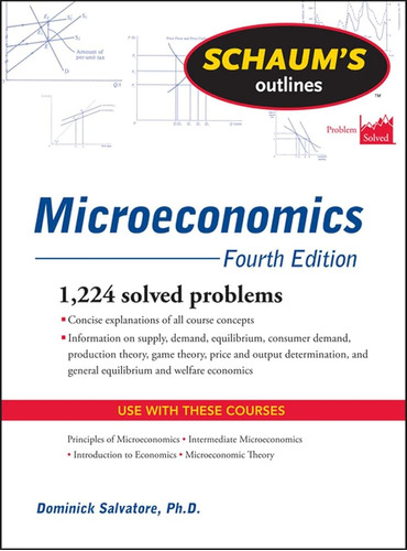 Schaum's Outline Of Microeconomics, Fourth Edition (schaum's