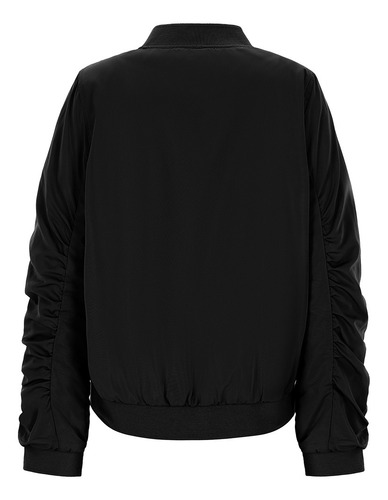 Imagen 2 de 6 de Chamarra Estilo Bomber De Mujer C&a (3015560)