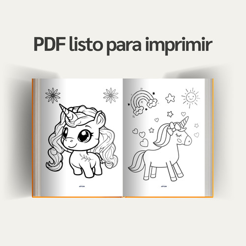 3 Libros De Unicornios Para Colorear Pdf Para Imprimir