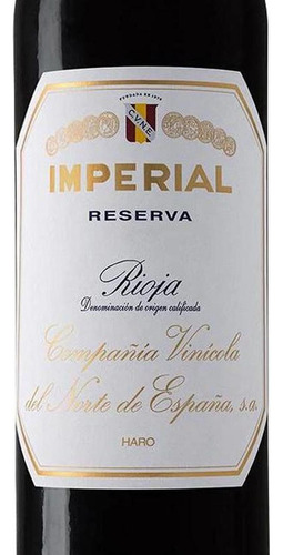 Pack De 6 Vino Tinto Cune Imperial Reserva 750 Ml