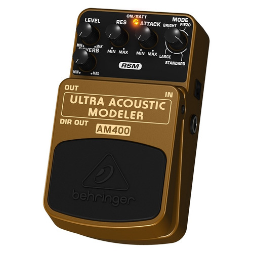 Pedalera Ultra Acoustic Modeler Behringer Am400