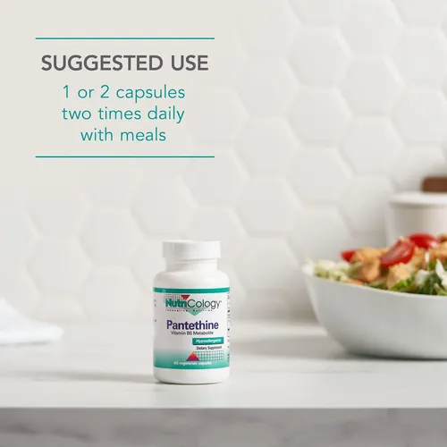 Nutricology Supplemento De Pantetina Vitamin B5, Acid