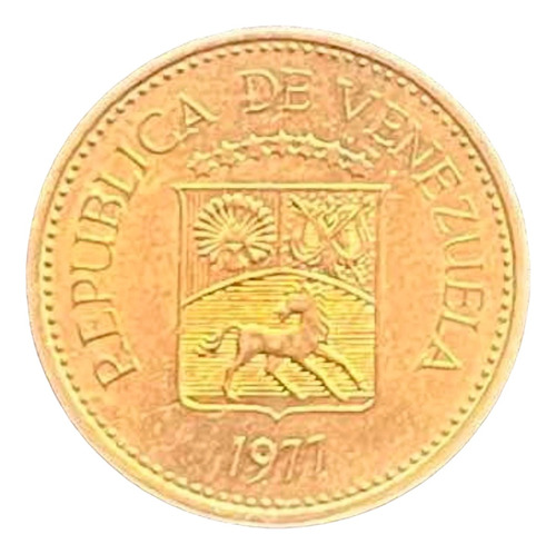Venezuela - 5 Céntimos - Año  1977 - Y #49