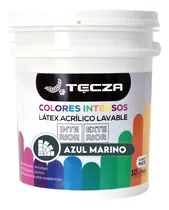 Comprar Látex Acrílico Int-ext Colores Preparados 10 Litros Lavable Azul Marino Mate