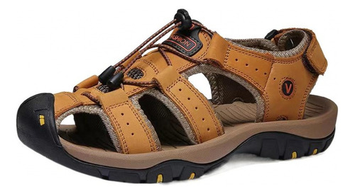 Comfortable Sandals And Leather Hiking Shoes03-b