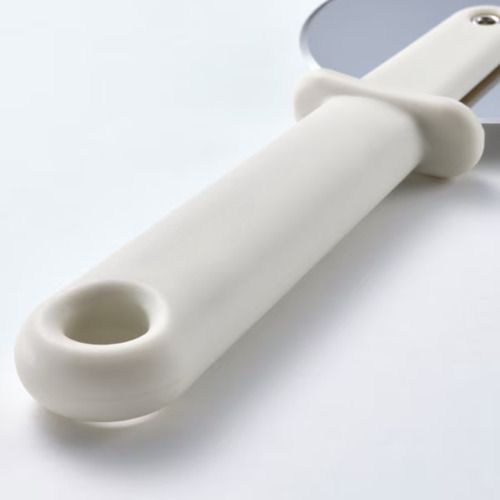 Cortapizza De Acero Inoxidable Para Cortar Pizza Y Masa Blanco