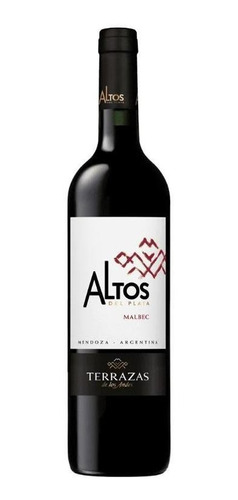 Vino Altos Del Plata Malbec 750ml Tinto Botella Fullescabio