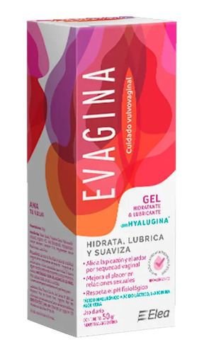 Gel Evagina Hidratante Vaginal Lubricante Suaviza Íntimo 50g