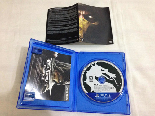 Mortal Kombat X Playstation 4 Mídia Física Pouco Uso 129,99