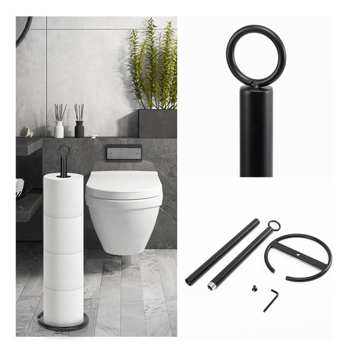 Combo De Soporte De Papel Higiénico, 1 Soporte Para Papel Hi