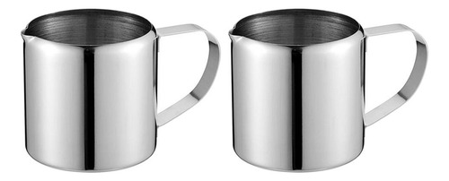 2 Piezas Jarra De Espuma Espresso Taza Art Cup