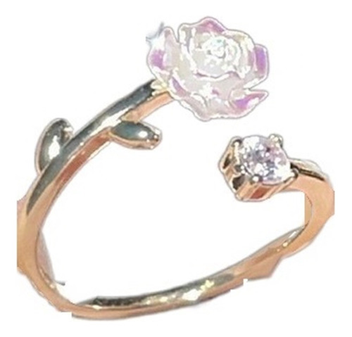 Calidad Anillos Flores Rosas Vintage For Mujer