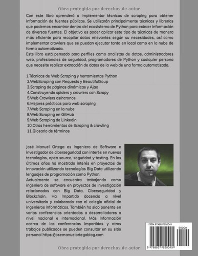 Web Scraping & Crawling Con Python: Recoleccion De Informaci