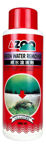 Removedor De Alga Verde Green Water Azoo 250ml Estanques