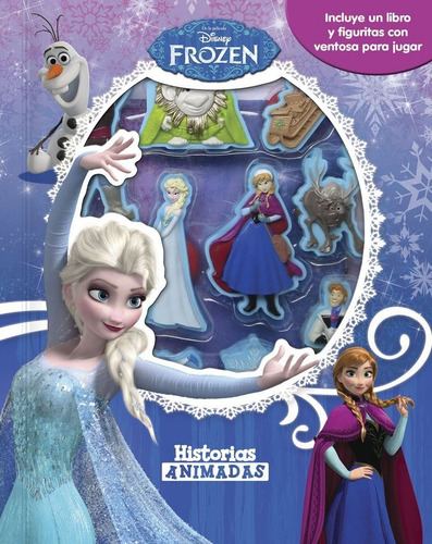 Frozen. Historias Animadas, De Disney. Editorial Libros Disney En Español