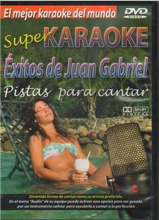 Dvd - Super Karaoke / Exitos De Juan Gabriel