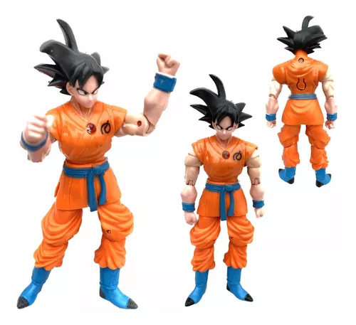 Boneco Goku Articulado Ssj